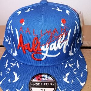 Blue Aaliyah Fitted Cap